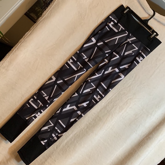 BNWOT Adidas small climalite leggings/tights size S - Picture 2 of 7